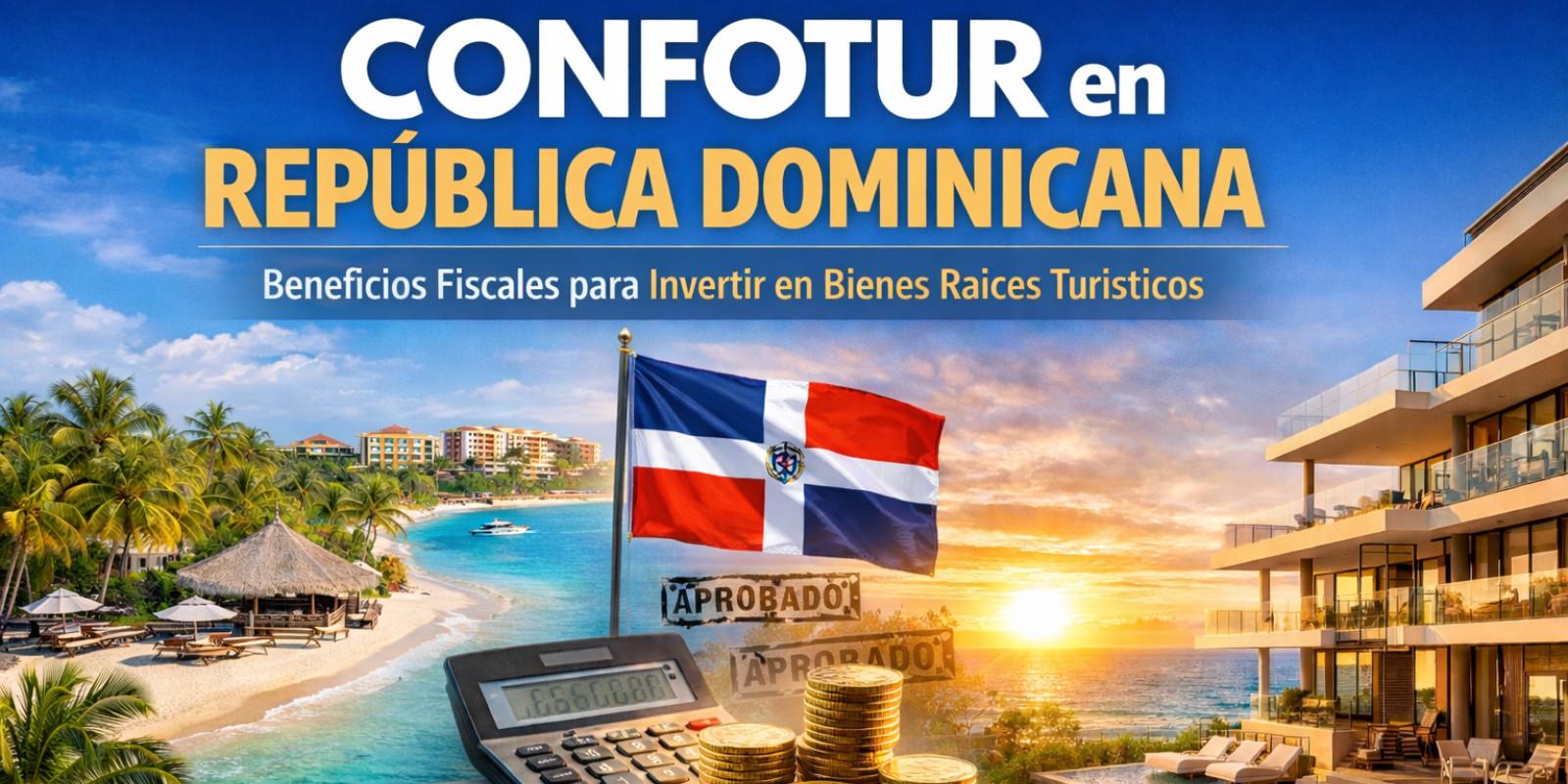 CONFOTUR en República Dominicana: beneficios fiscales claves para invertir en bienes raíces turísticos