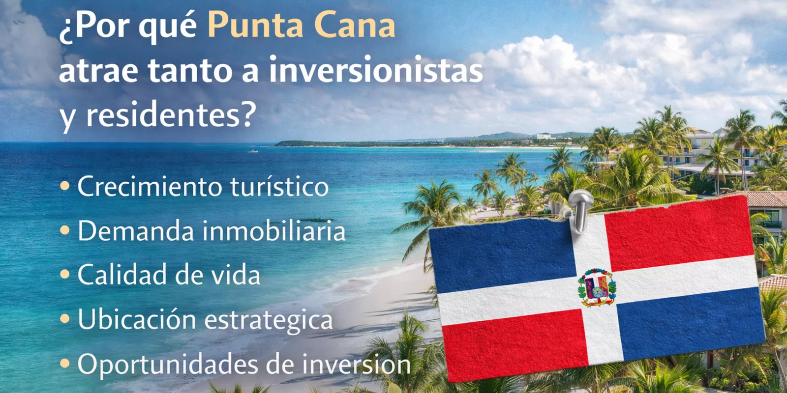 Punta Cana: Inversión y calidad de vida en el Caribe
